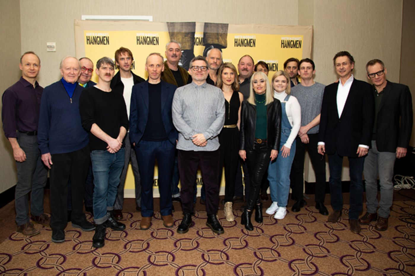 Photo Coverage: Hangin' with the Cast of HANGMEN on Broadway!  Image