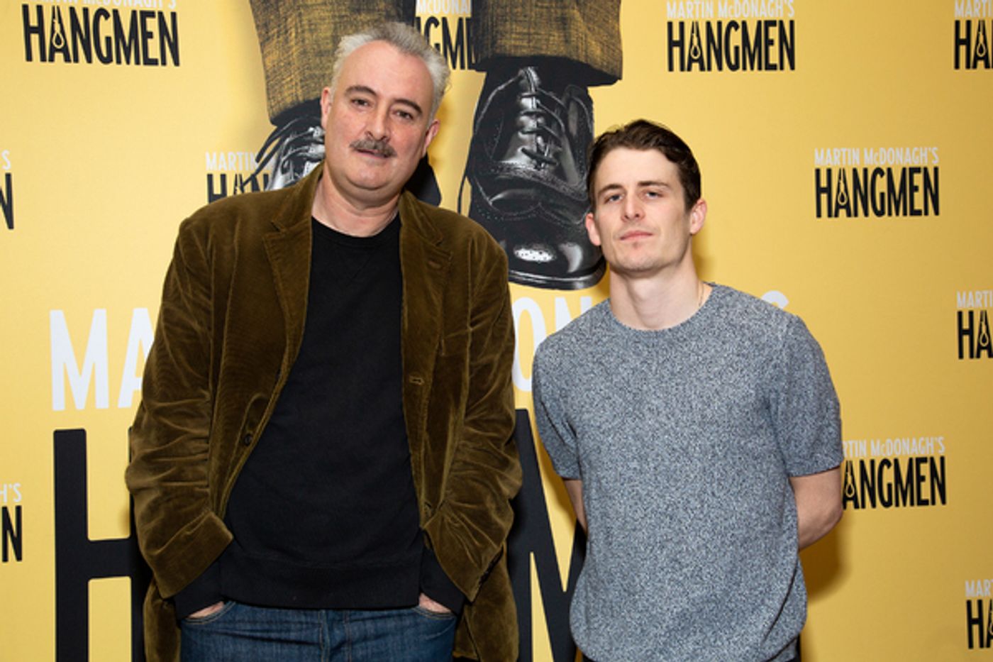 Photo Coverage: Hangin' with the Cast of HANGMEN on Broadway!  Image