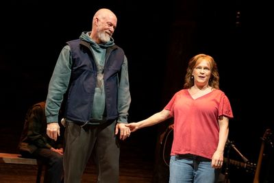 Michael Gaston and Amelia Campbell  Photo