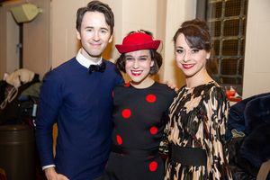 Garett Hawe, Alexandra Socha, and Sara Esty Photo