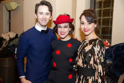 Garett Hawe, Alexandra Socha, and Sara Esty Photo