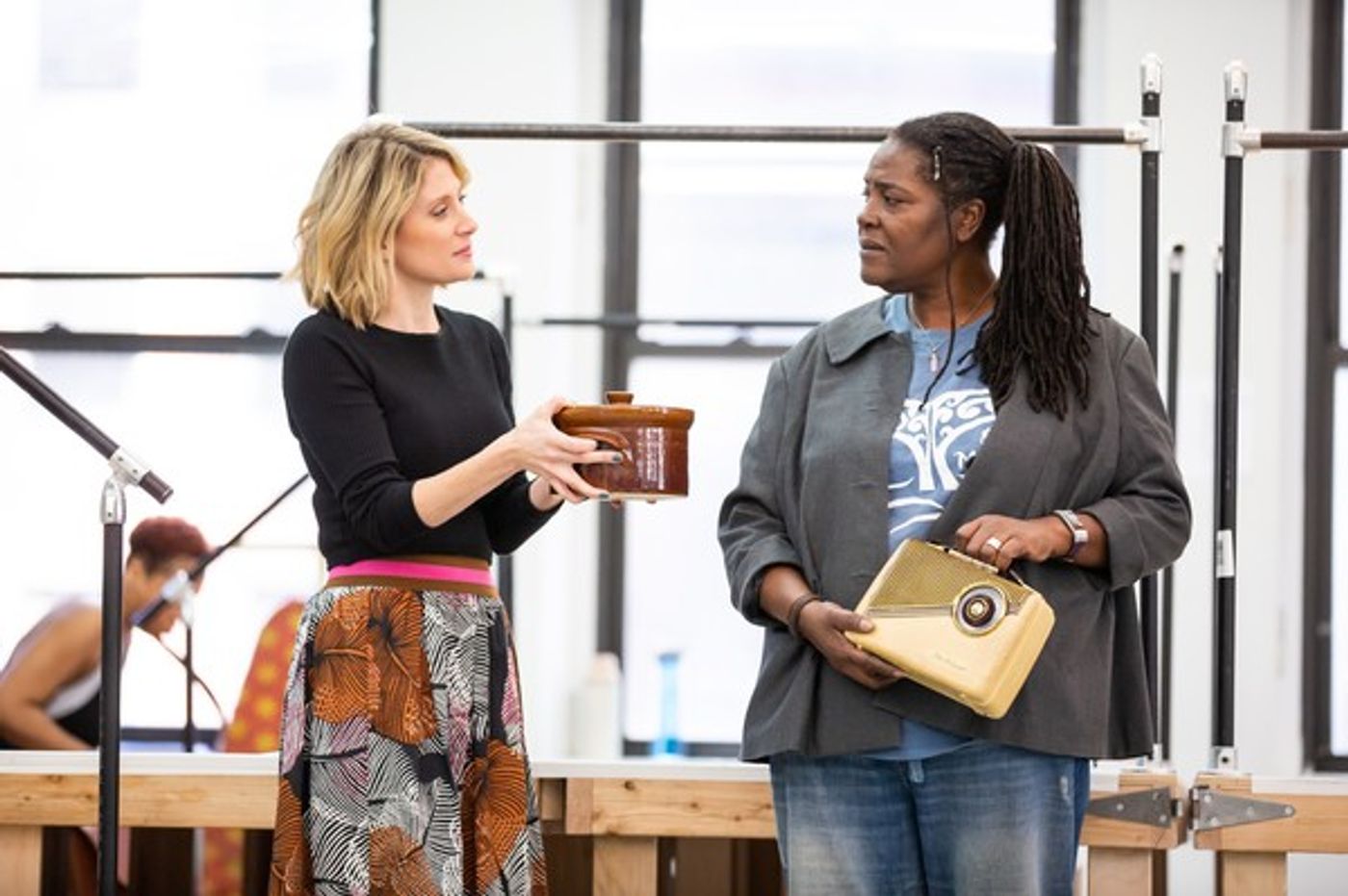 Photo Flash: Go Inside Rehearsal for CAROLINE, OR CHANGE on Broadway, Starring Sharon D. Clarke, Caissie Levy, Chip Zien and More Photo Flash: Go Inside Rehearsal for CAROLINE, OR CHANGE on Broadway, Starring Sharon D. Clarke, Caissie Levy, Chip Zien and More Image