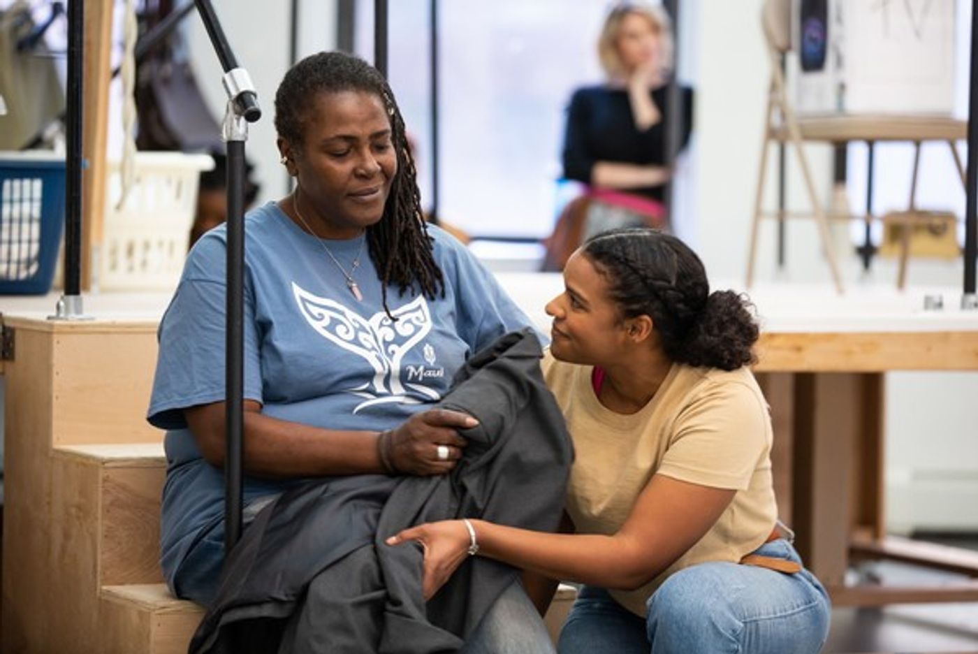 Photo Flash: Go Inside Rehearsal for CAROLINE, OR CHANGE on Broadway, Starring Sharon D. Clarke, Caissie Levy, Chip Zien and More Photo Flash: Go Inside Rehearsal for CAROLINE, OR CHANGE on Broadway, Starring Sharon D. Clarke, Caissie Levy, Chip Zien and More Image