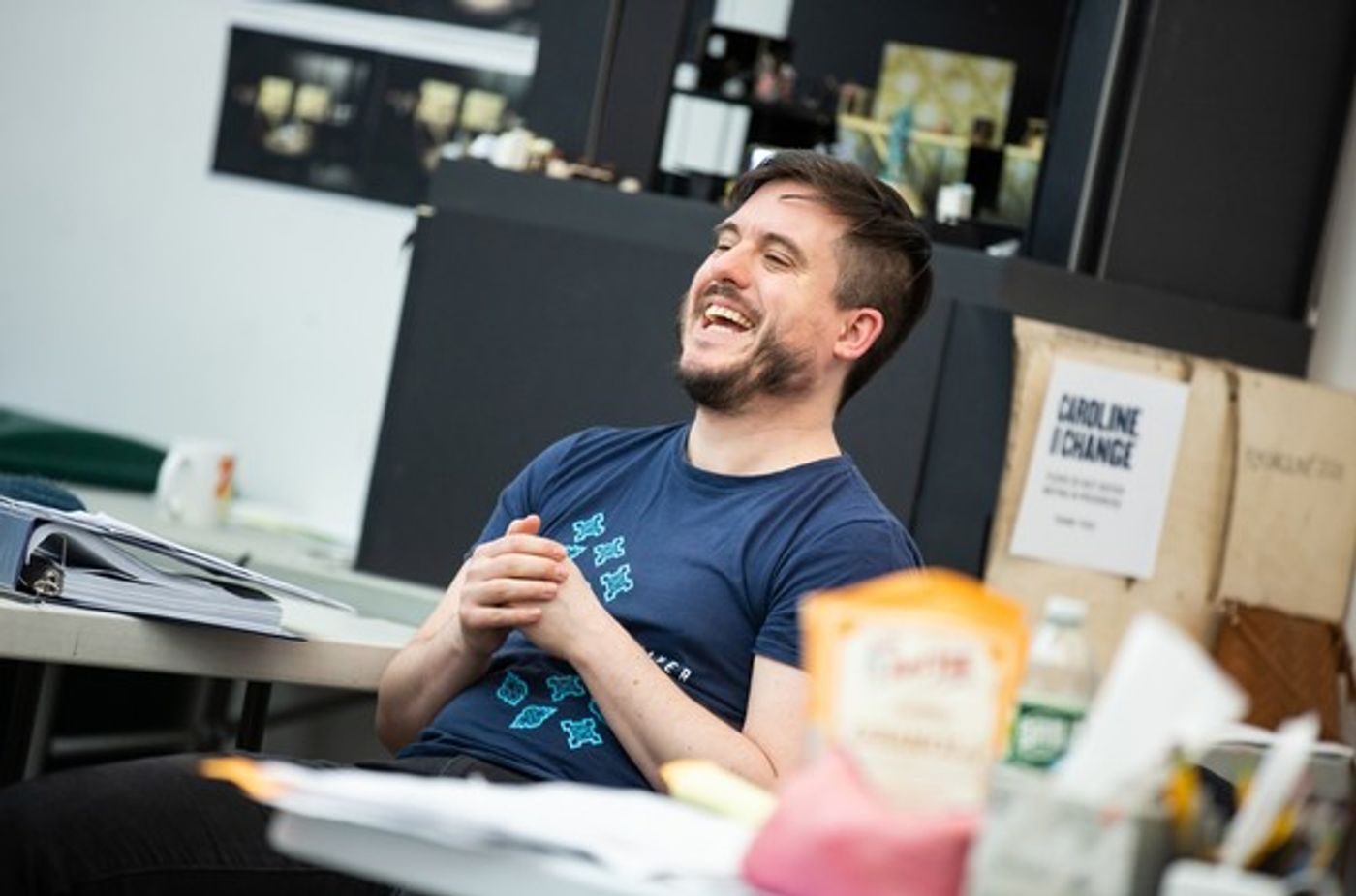 Photo Flash: Go Inside Rehearsal for CAROLINE, OR CHANGE on Broadway, Starring Sharon D. Clarke, Caissie Levy, Chip Zien and More  Image