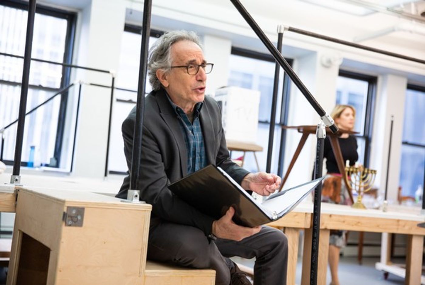 Photo Flash: Go Inside Rehearsal for CAROLINE, OR CHANGE on Broadway, Starring Sharon D. Clarke, Caissie Levy, Chip Zien and More  Image