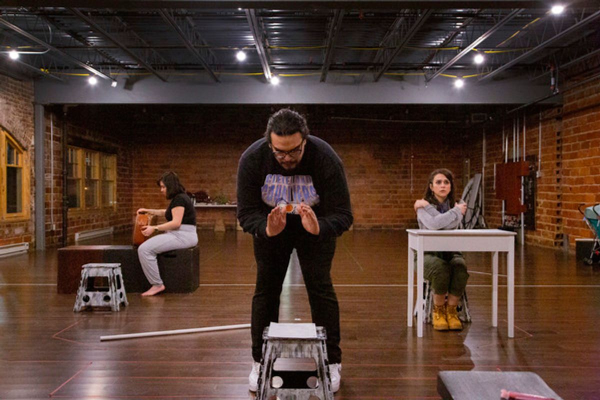 Elisa Beatris Fuentes Aguirre, Andrew Aaron Valdez, Hillary Wheelock at 