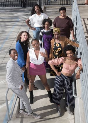Gabriella Momah, Al-nisa Petty, Paige Mayes, Afua Busia, Akilah A. Walker, Santoya Fields, Lily Santiago, and Omozé Idehenre @ BroadwayWorld Gabriella Momah, Al-nisa Petty, Paige Mayes, Afua Busia, Akilah A. Walker, Santoya Fi Photo