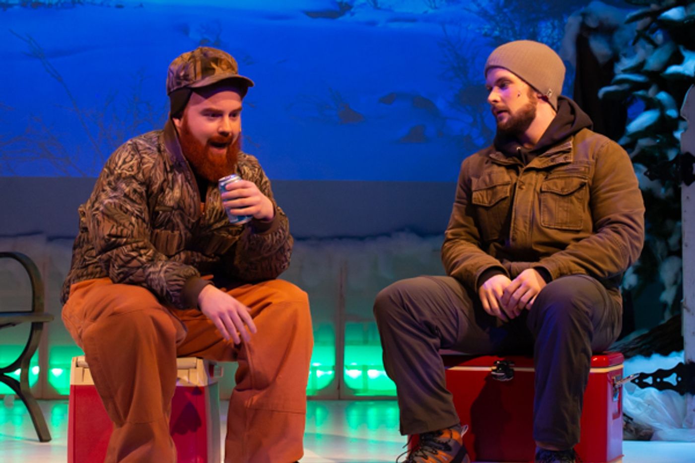 Photo Coverage: First look at Ohio University Lancaster's ALMOST MAINE Photo Coverage: First look at Ohio University Lancaster's ALMOST MAINE Image