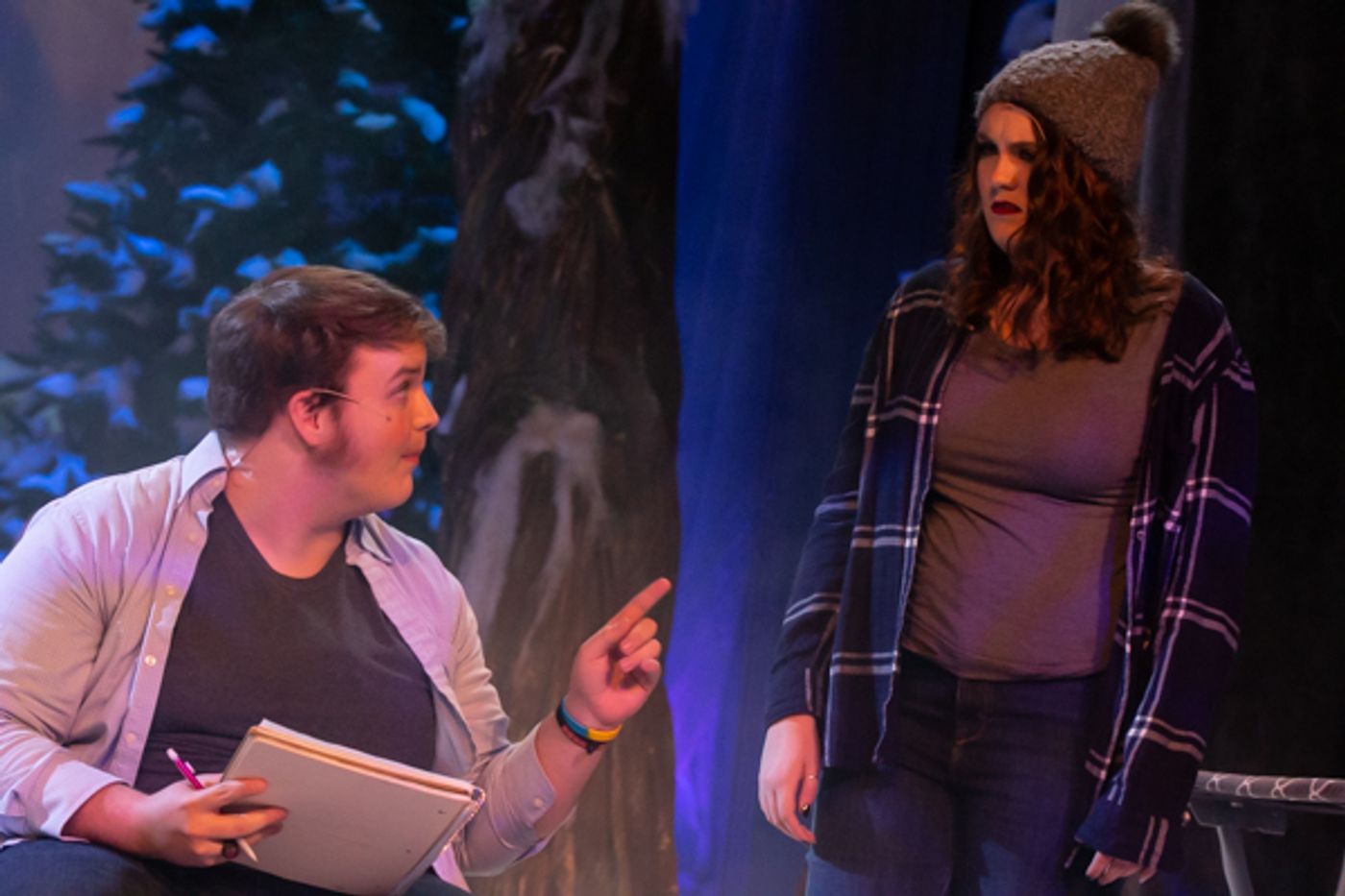 Photo Coverage: First look at Ohio University Lancaster's ALMOST MAINE Photo Coverage: First look at Ohio University Lancaster's ALMOST MAINE Image