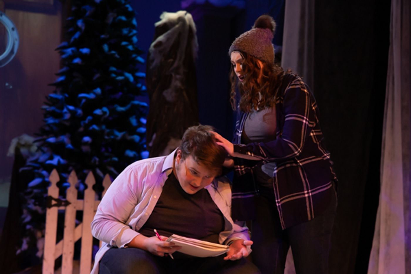 Photo Coverage: First look at Ohio University Lancaster's ALMOST MAINE Photo Coverage: First look at Ohio University Lancaster's ALMOST MAINE Image