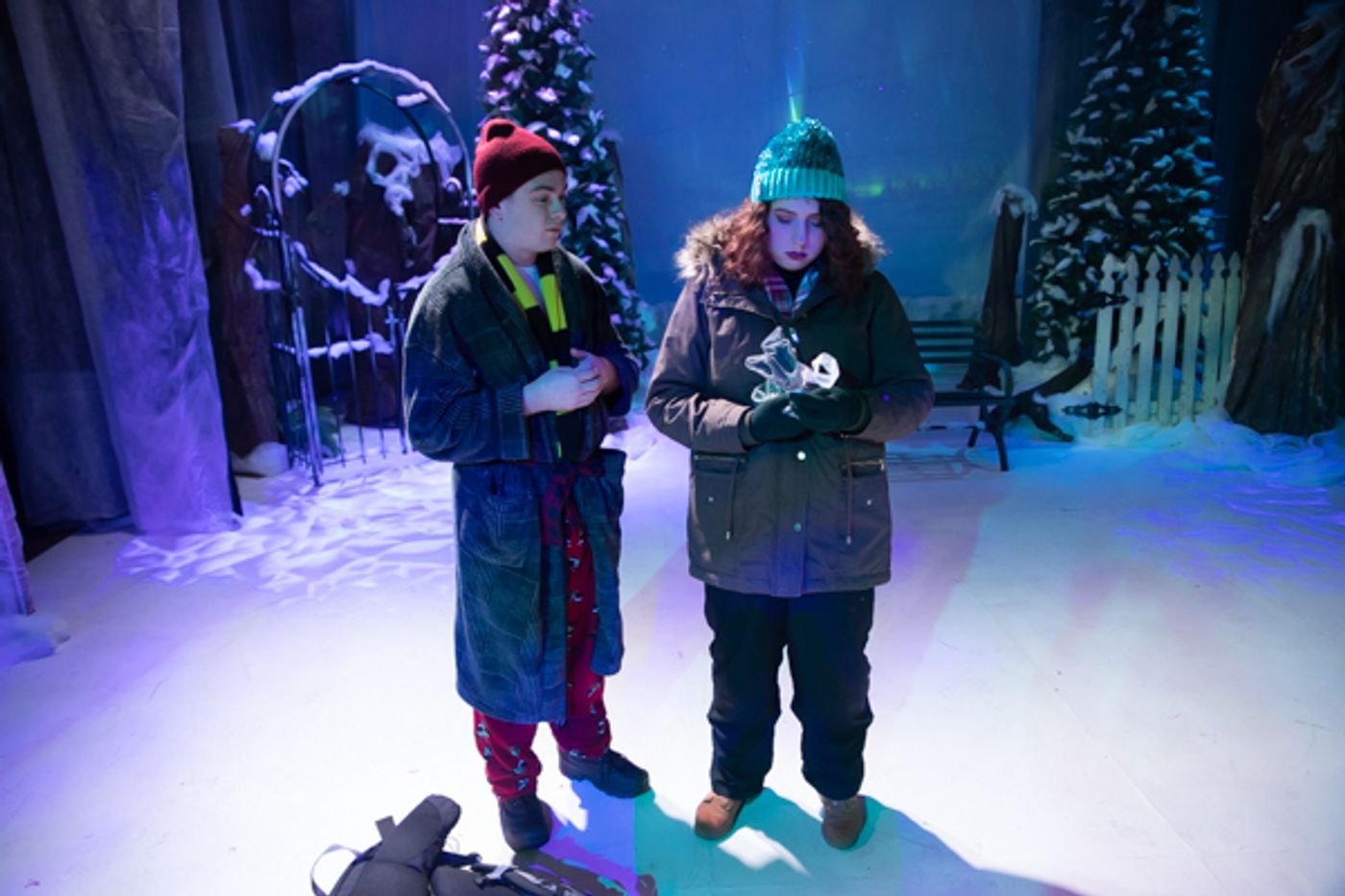 Photo Coverage: First look at Ohio University Lancaster's ALMOST MAINE Photo Coverage: First look at Ohio University Lancaster's ALMOST MAINE Image