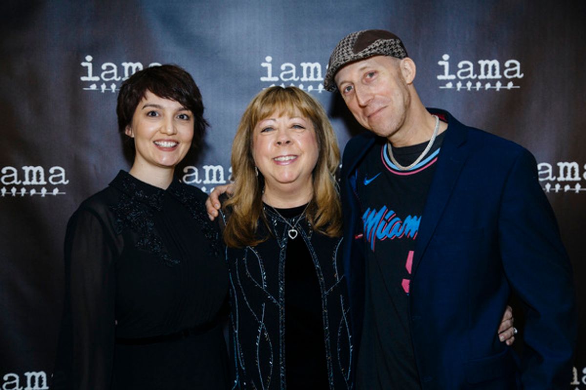 Sarah Locke, Victoria Lang, Davy Rothbart at 
