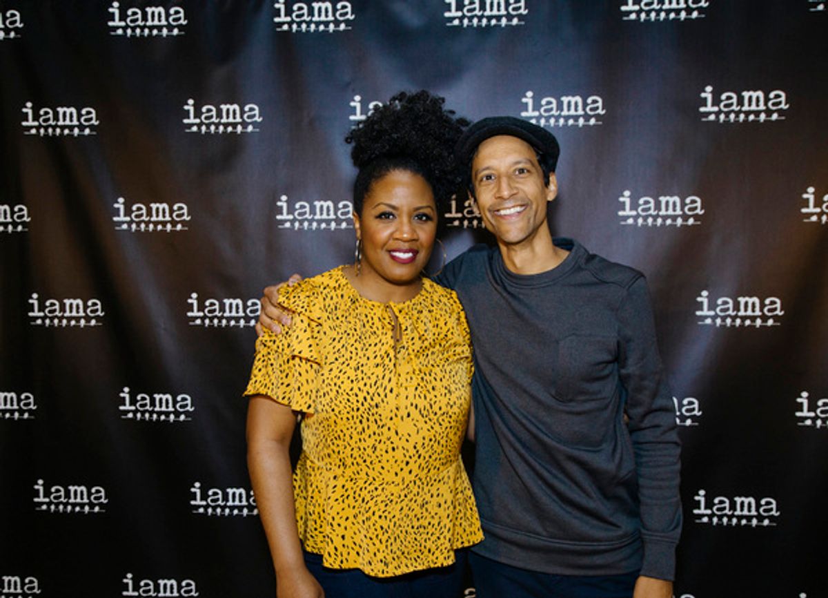 Christina Anthony and Danny Pudi at 