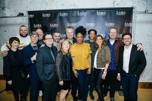Sarah Locke, Daniel Franzese, Davy Rothbart, Hunter Bell, Eli Bolin, Frank Galgano, Victoria Lang. Matt Castle, Christina Anthony, Danny Pudi, Eva Price, Lee Overtree, Benjamin Salka @ BroadwayWorld Sarah Locke, Daniel Franzese, Davy Rothbart, Hunter Bell, Eli Bolin, Frank Galgano, V Photo
