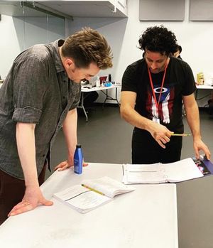 Brian Charles Rooney and Luis Salgado. @ BroadwayWorld Brian Charles Rooney and Luis Salgado. Photo