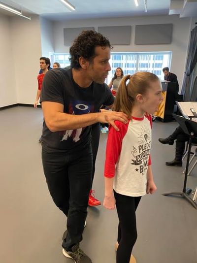 Elle Graper and Luis Salgado. Photo