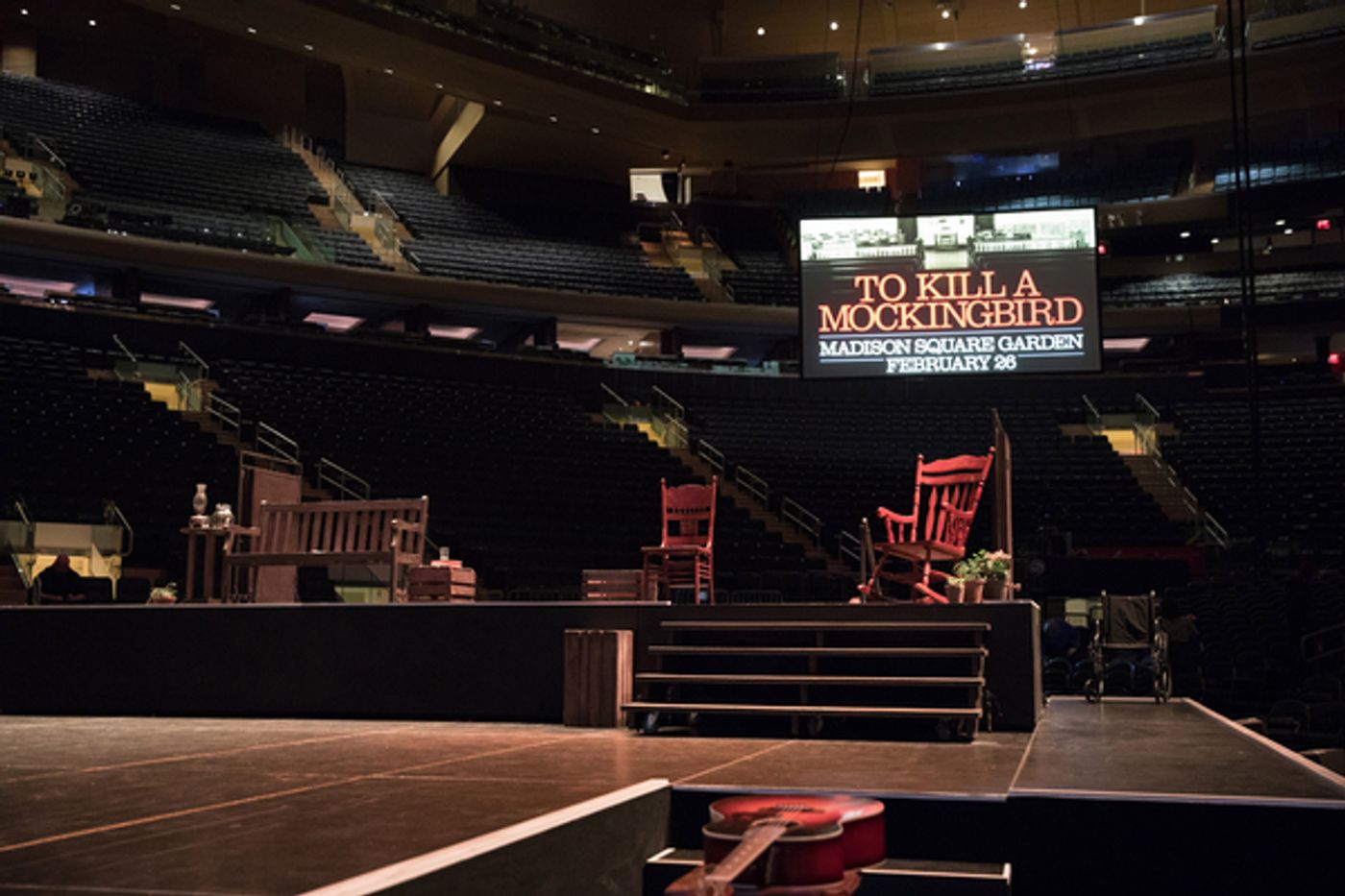Photo Flash: TO KILL A MOCKINGBIRD Rehearses For Madison Square Garden Performance  Image