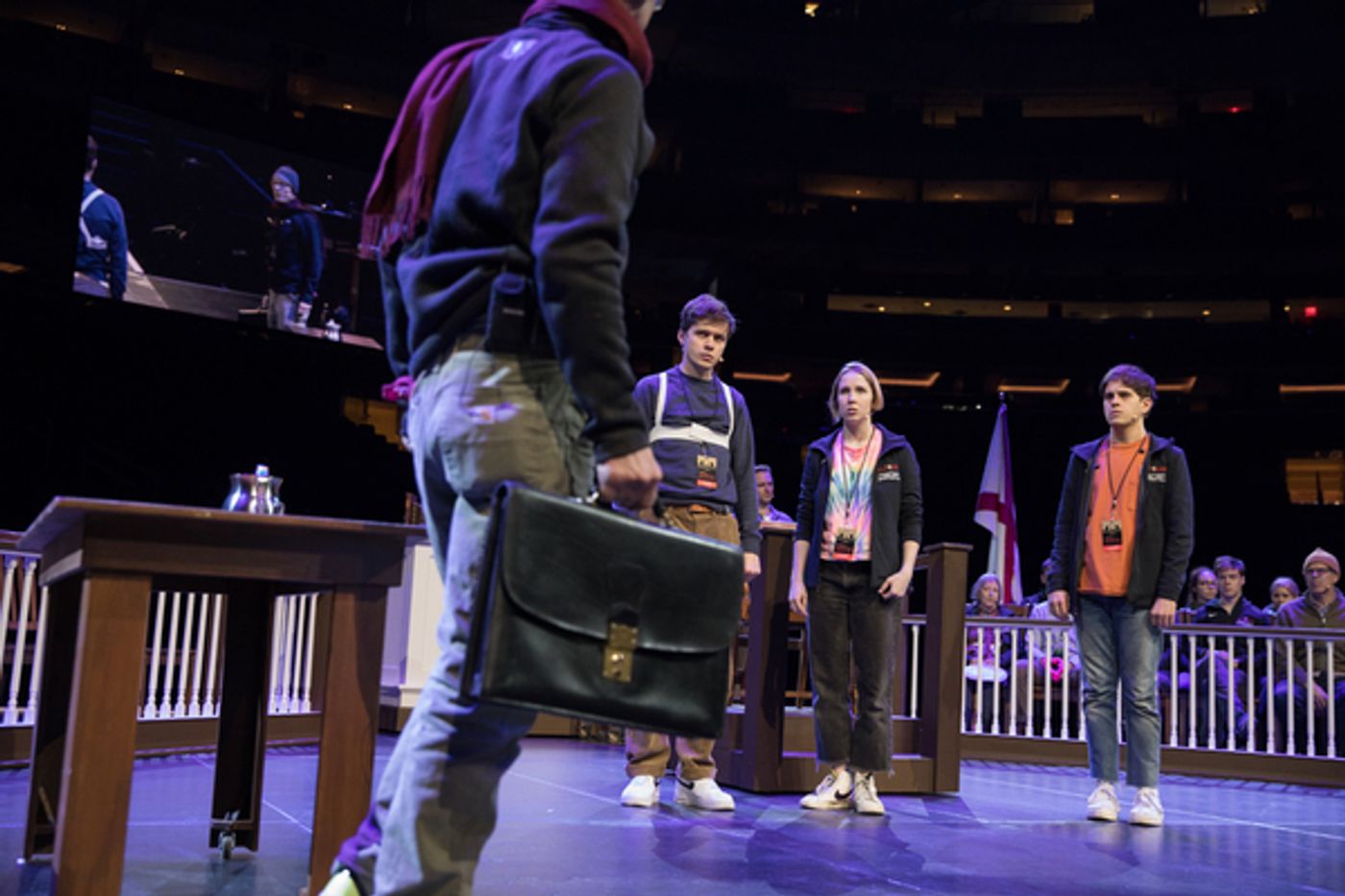 Photo Flash: TO KILL A MOCKINGBIRD Rehearses For Madison Square Garden Performance  Image