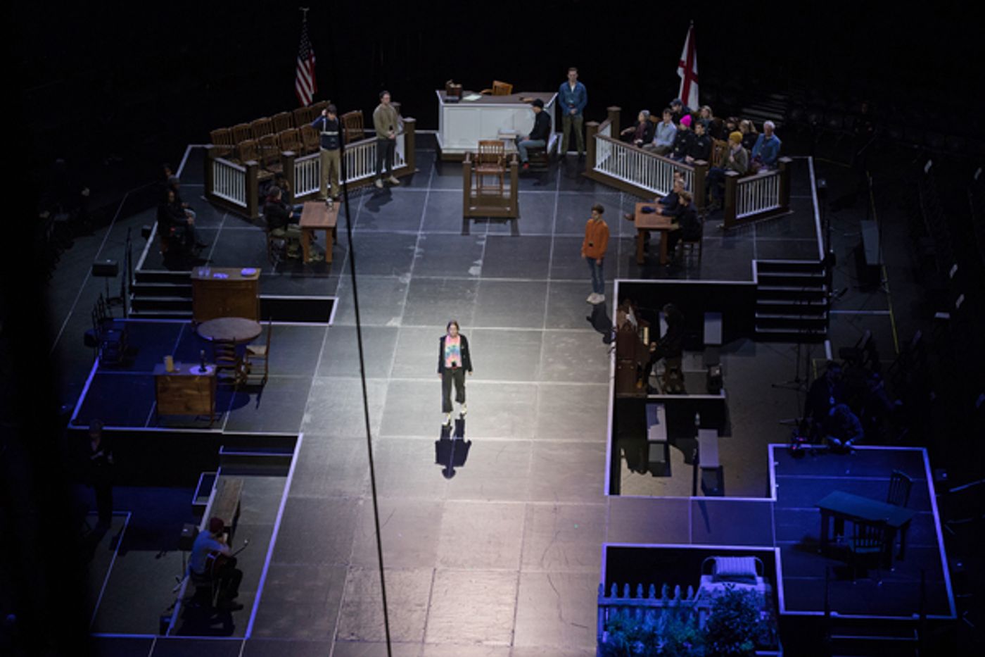 Photo Flash: TO KILL A MOCKINGBIRD Rehearses For Madison Square Garden Performance  Image
