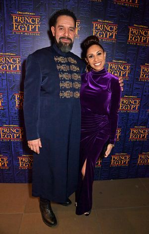Joe Dixon and Debbie Kurup @ BroadwayWorld Joe Dixon and Debbie Kurup Photo
