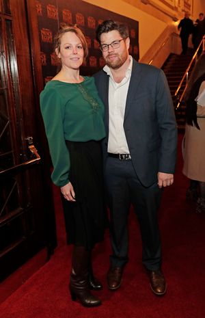 Kevin Depinet (R) and guest  Photo