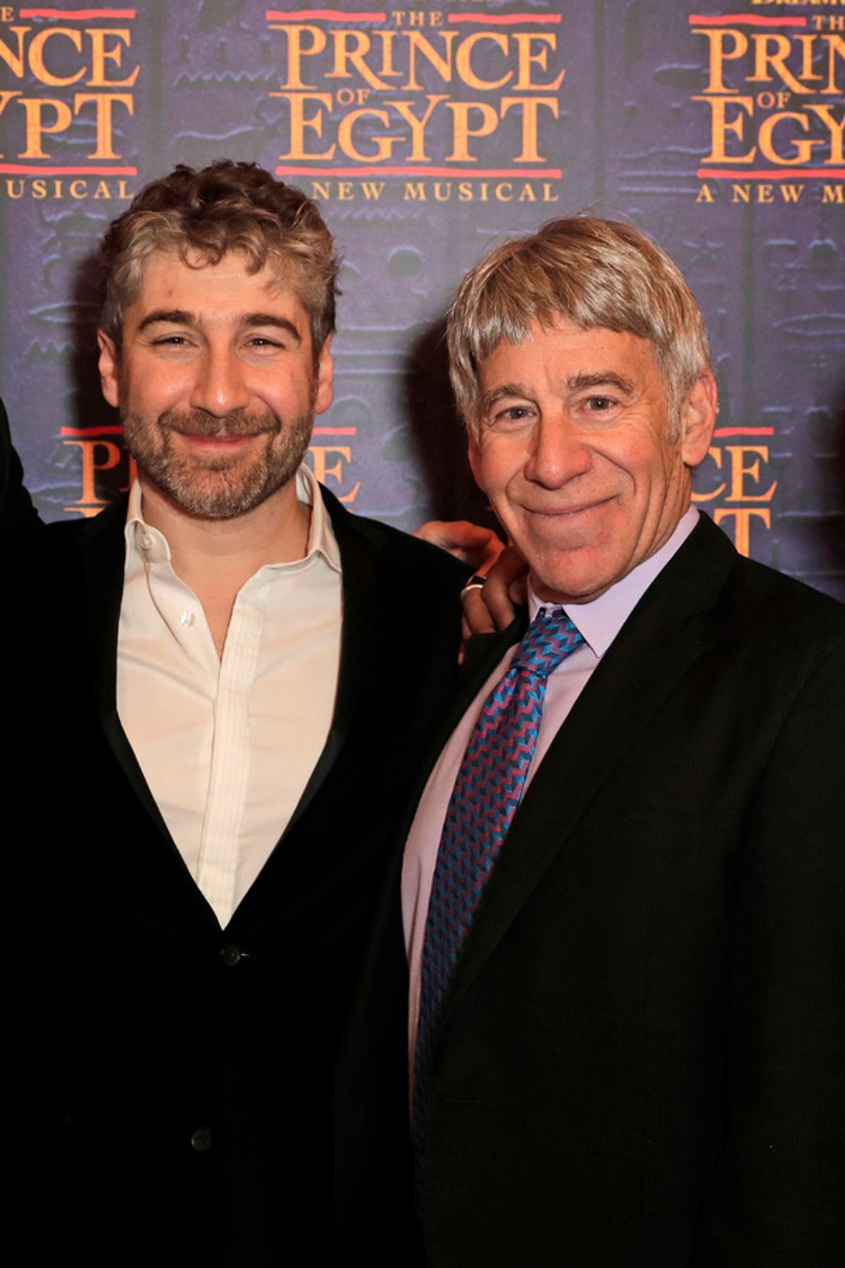 Director Scott Schwartz and Composer Stephen Schwartz  at 