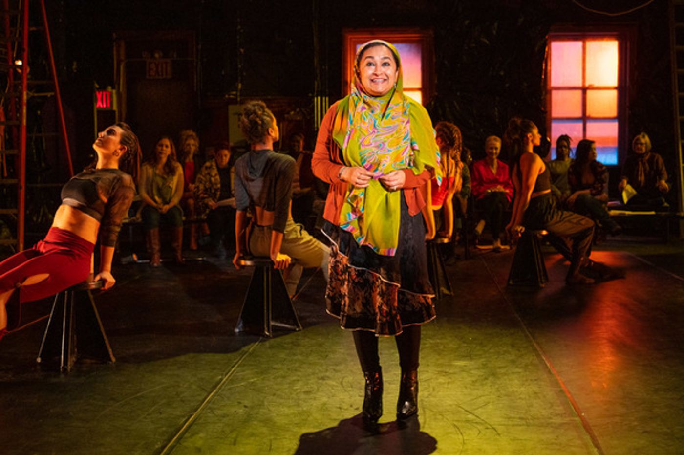 Photo Flash: First Look at Kathleen Chalfant, Gina Naomi Baez, and More in WOMEN ON FIRE  Image