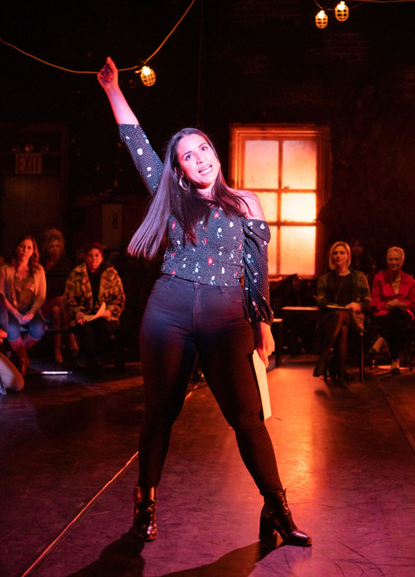 Photo Flash: First Look at Kathleen Chalfant, Gina Naomi Baez, and More in WOMEN ON FIRE  Image