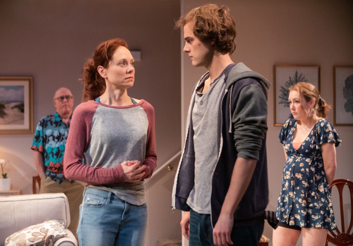 John Leslie Wolfe (Richard), Shanara Gabrielle (Lee), John Austin (Bobby), and Jordan Slattery (Kitty) at 