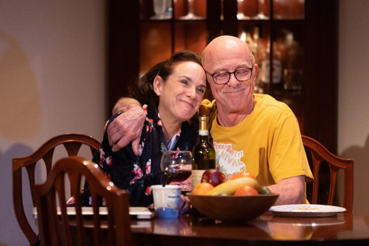 Susan Rome (Marian) and John Leslie Wolfe (Richard) at 