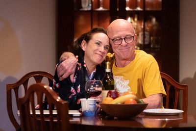 Susan Rome (Marian) and John Leslie Wolfe (Richard) Photo