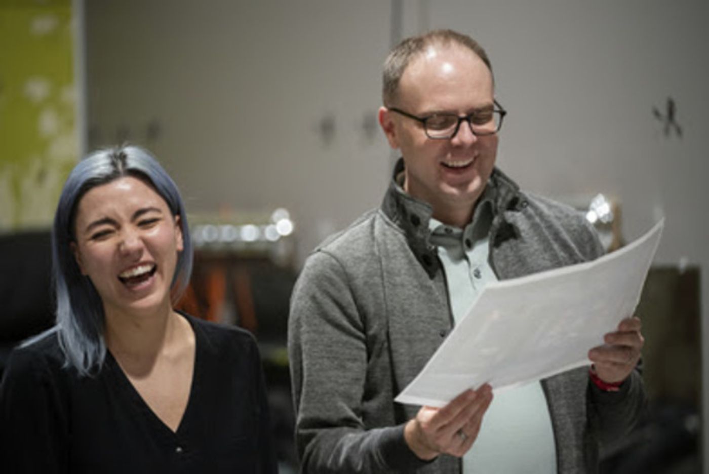 Photo Flash: Go Inside Rehearsal's for Theater Latté Da's LA BOHÈME  Image