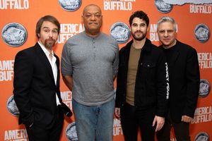 Sam Rockwell, Laurence Fishburne, Darren Criss, Neil Pepe @ BroadwayWorld Sam Rockwell, Laurence Fishburne, Darren Criss, Neil Pepe Photo