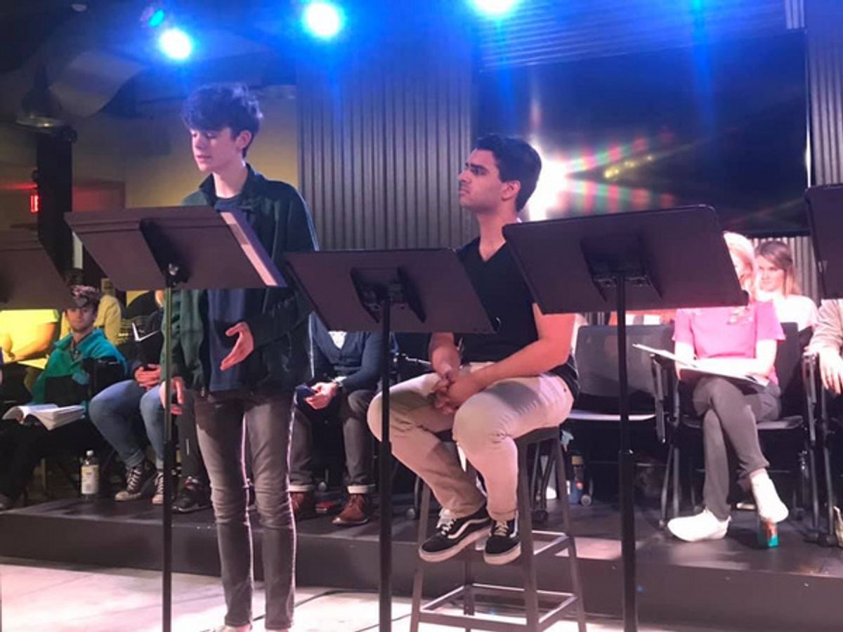 Stick & Stones Mason Risser (David), Darian Goulding (King Saul) at 