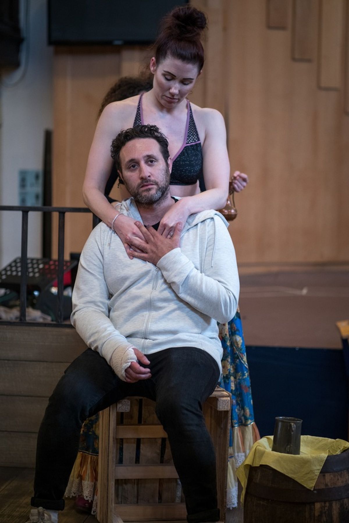 Antony Costa and Genevieve Nicole at 