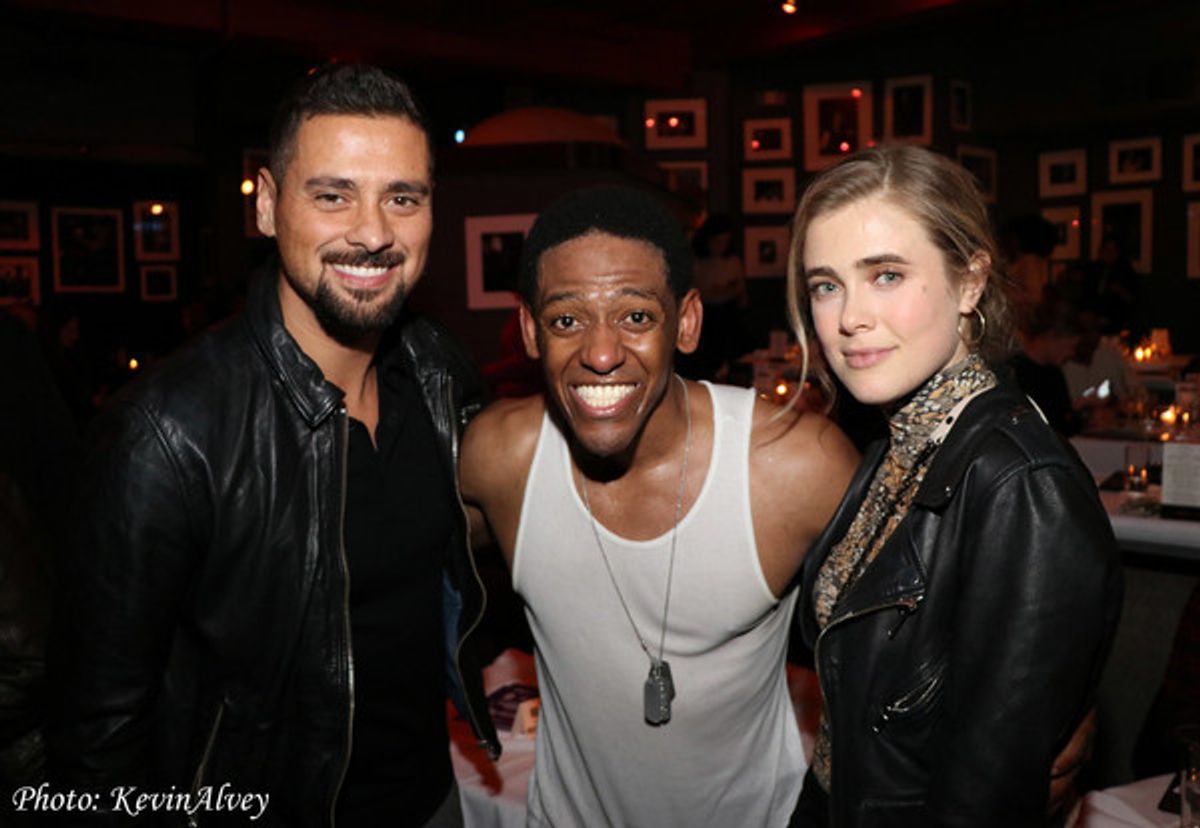 JR Ramirez, Jared Grimes, Melissa Roxburgh
 at 
