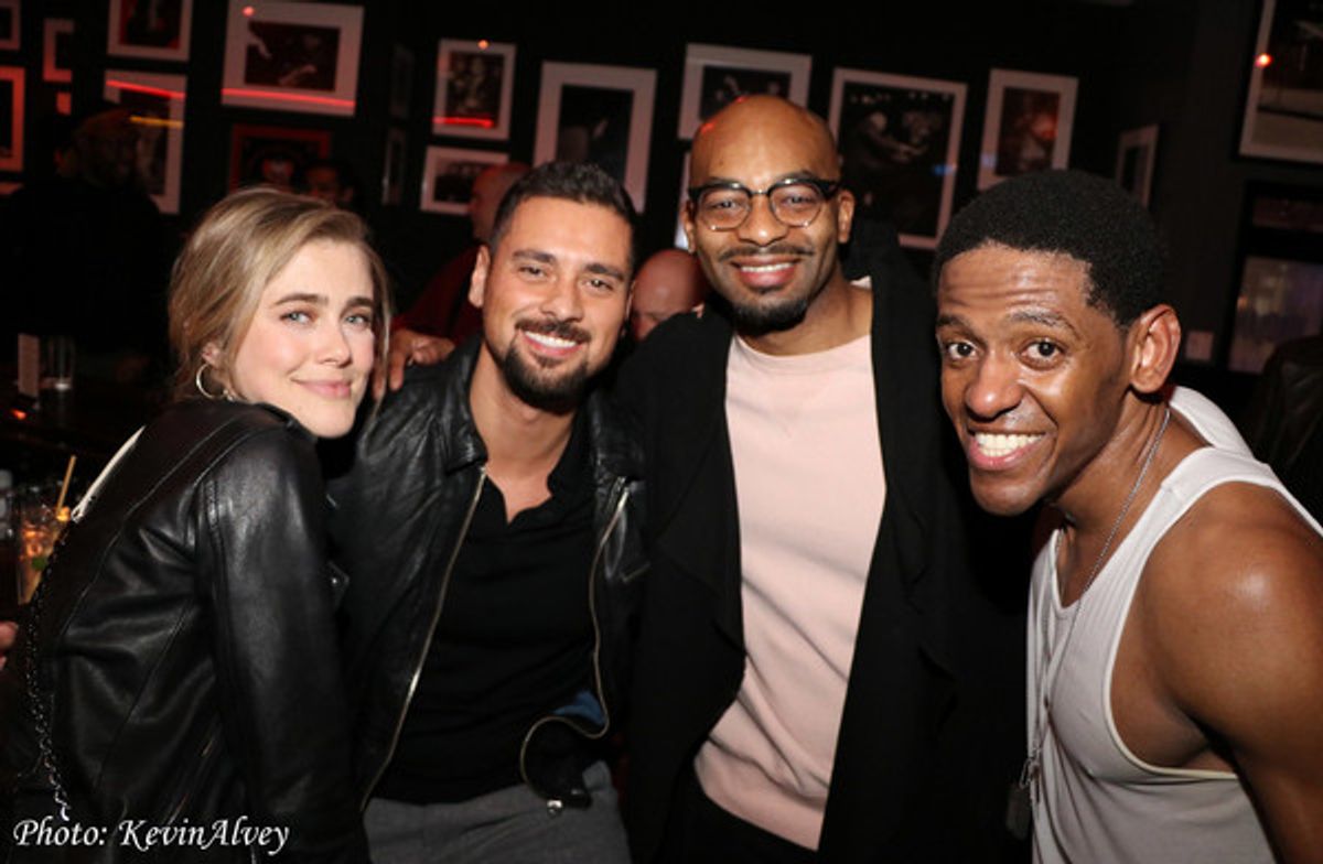 Melissa Roxburgh, JR Ramirez, Brandon Victor Dixon, Jared Grimes
 at 