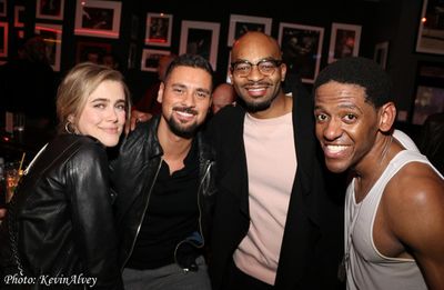 Melissa Roxburgh, JR Ramirez, Brandon Victor Dixon, Jared Grimes
 Photo