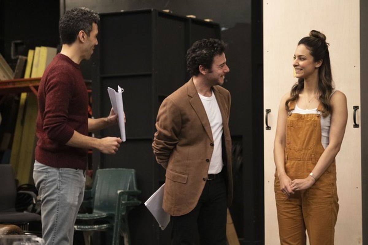 Rudy Roushdi, Hadi Tabbal, and Tala Ashe at 