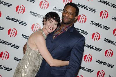 Beth Malone and David Aron Damane Photo
