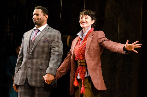 David Aron Damane and Beth Malone  Photo