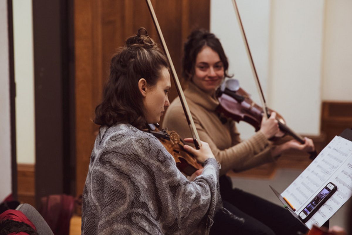 Claire Wellin, Camellia Hartman at 