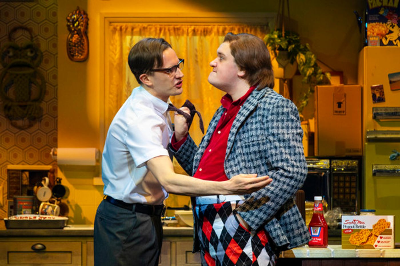 Photo Flash: First Look at Roger Bart, Olly Dobson, and the Cast of BACK TO THE FUTURE in Action!  Image