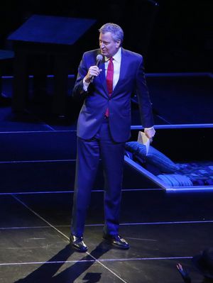 NYC Mayor Bill de Blasio  Photo
