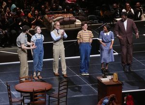 Nick Robinson, Nina Grollman, Ed Harris, Taylor Trensch, Lisa Gay Hamilton and Kyle S Photo