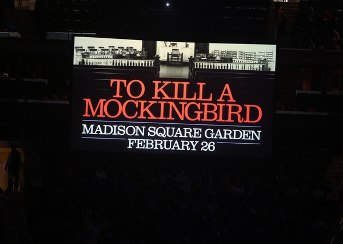 Photo Coverage: TO KILL A MOCKINGBIRD Makes History at Madison Square Garden Performance  Image
