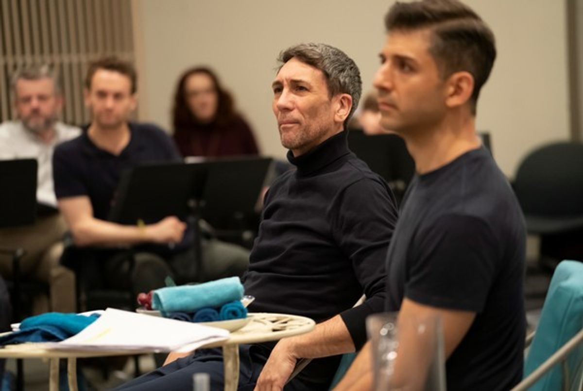 Robert Sella and Tony Yazbeck  at 