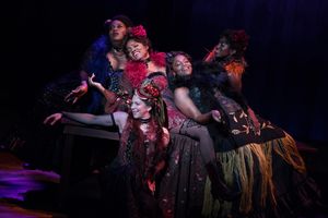  Krysty Swann, Helena Brown, Anna Laurenzo, Tesia Kwarteng, and Jasmine Muhammad  Photo