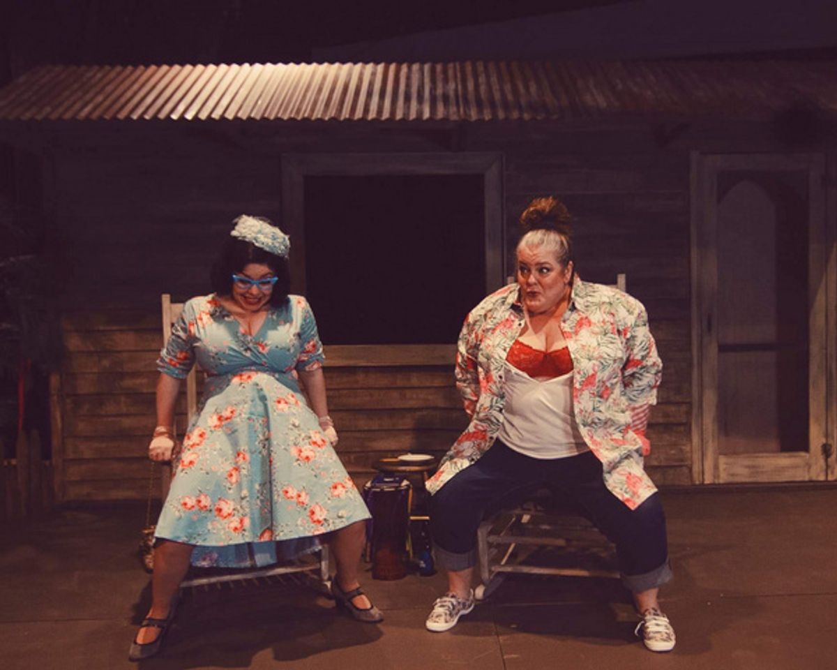 Agnes Fohn and Beth Bonnabeau  at 