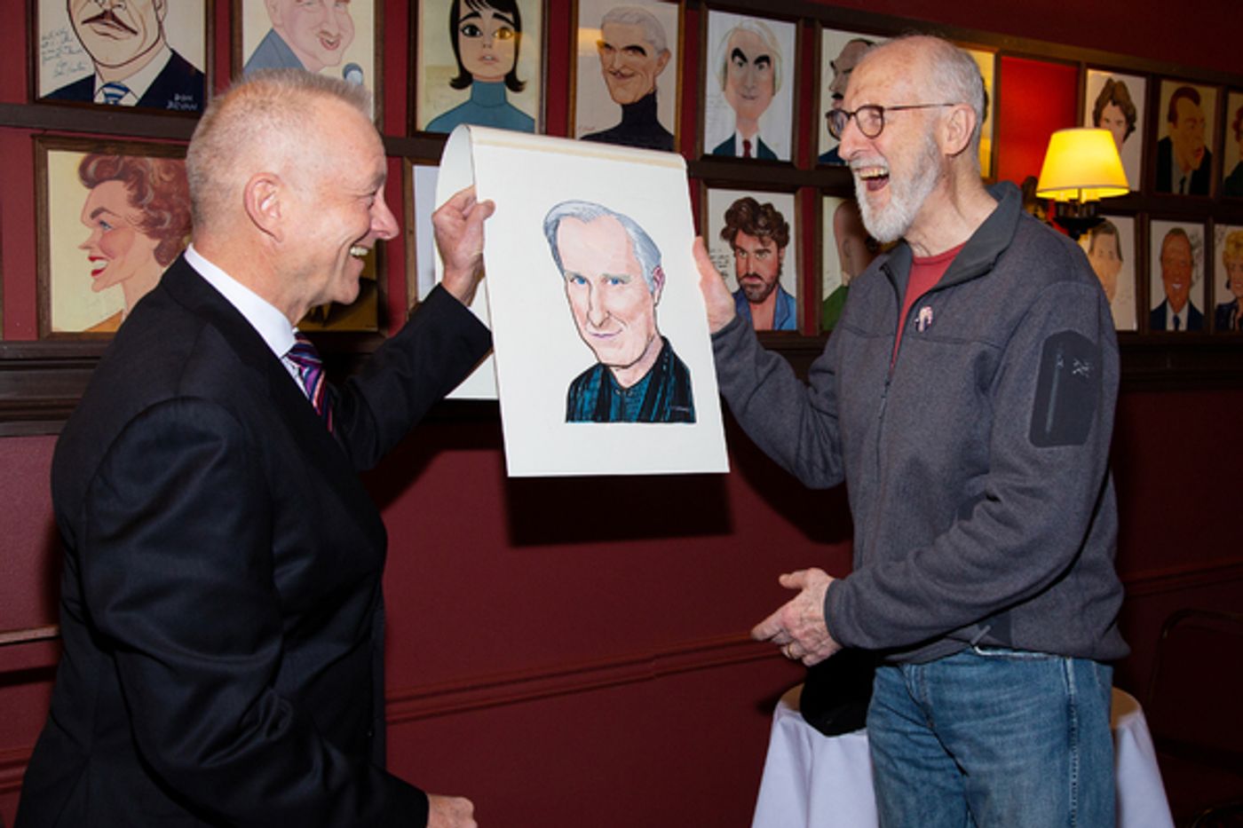 Photo Coverage: James Cromwell Receives Portrait at Sardi's Photo Coverage: James Cromwell Receives Portrait at Sardi's Image
